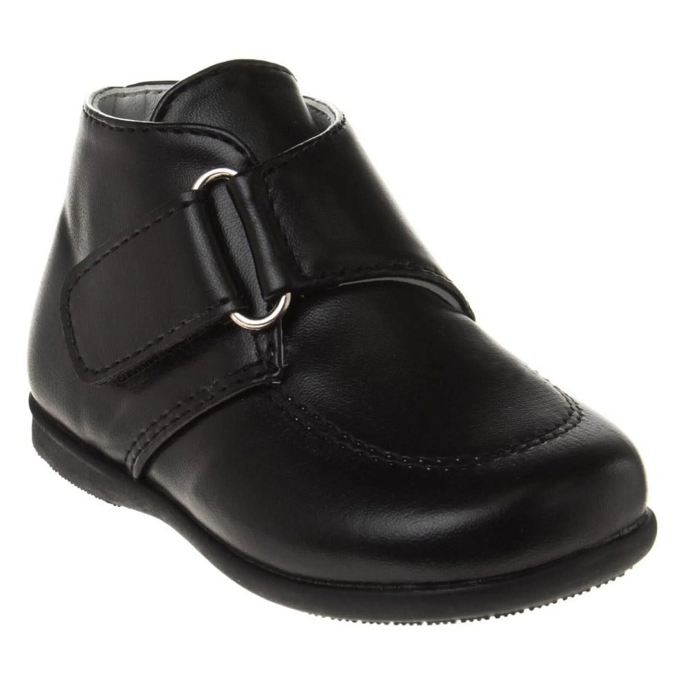 Josmo Boy's Baby Toddler Strap Dress Walking Shoes - Black - Size 5 - NWT